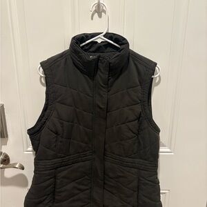 Sonoma Black Quilted Puffer Vest